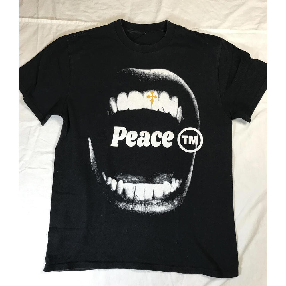 Black Graphic Peace TM T-Shirt